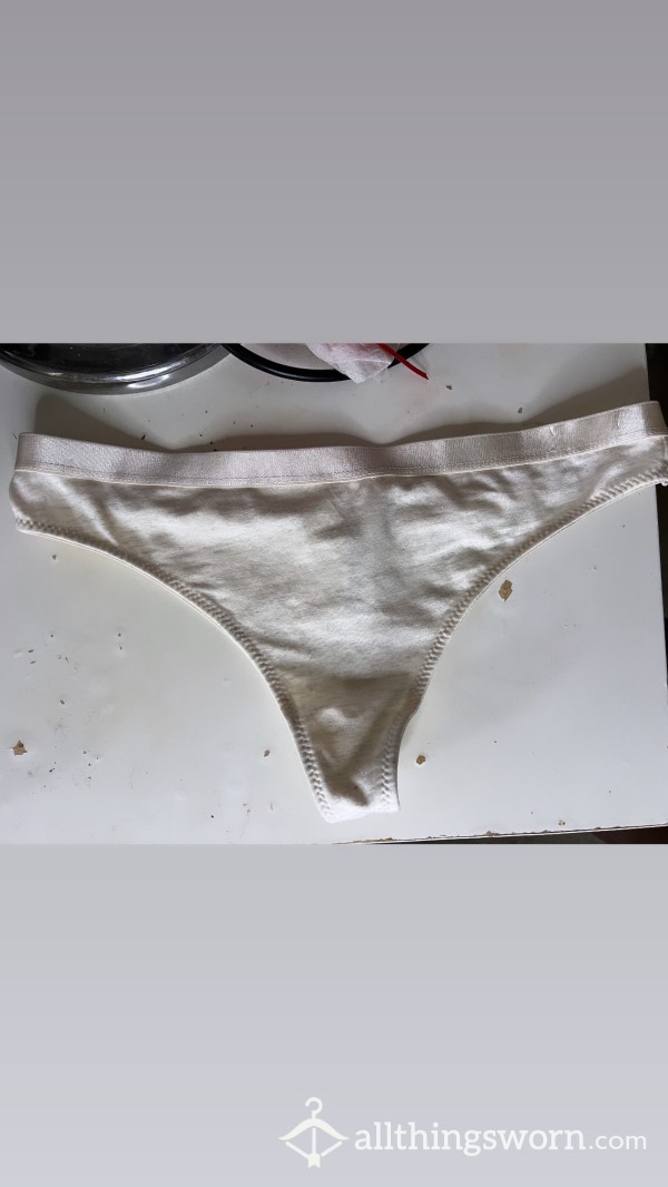 Worn Cotton Thong