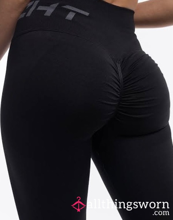 Worn & Deliciously Sweaty ECHT Gym Scrunch B*m Leggings