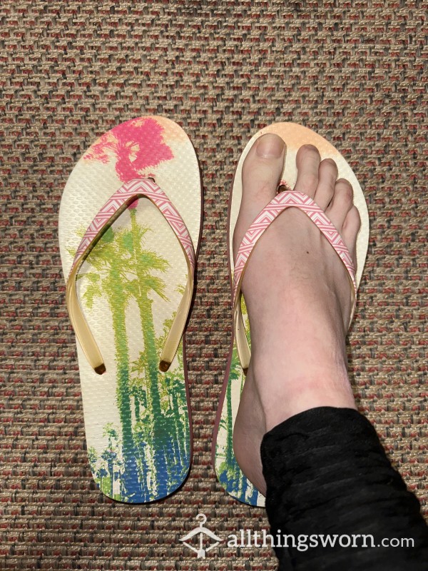 Worn Flip Flops