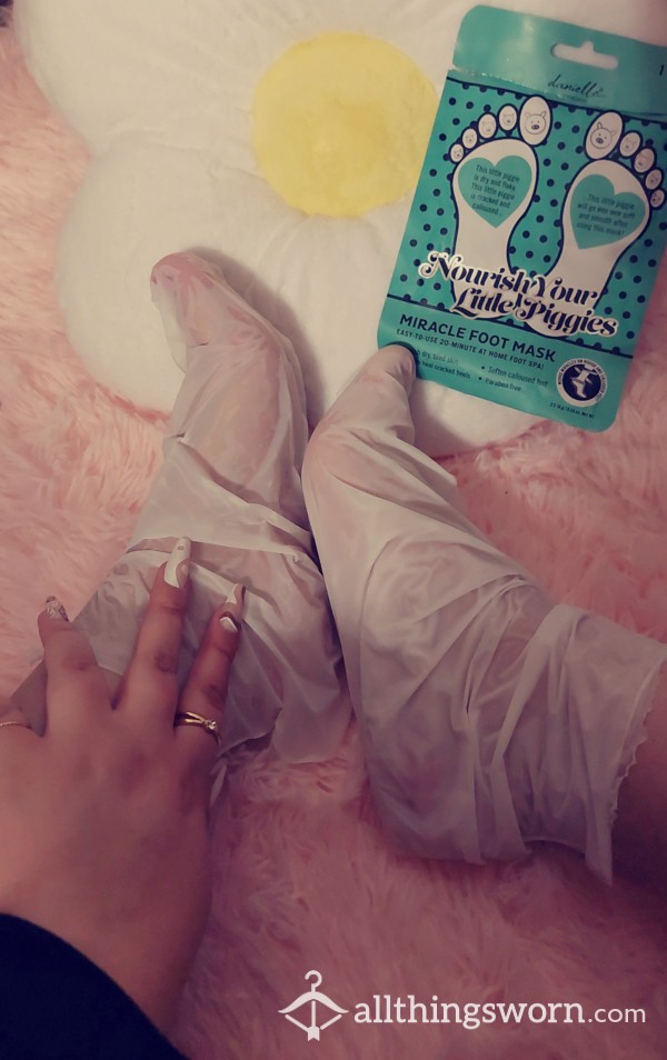 ♡worn Foot Mask♡