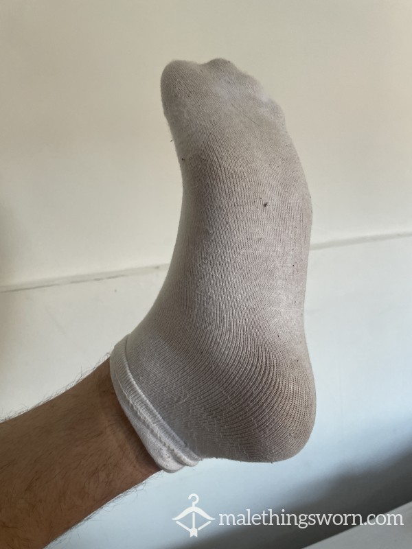 Worn Gym Socks, Worn Before And After Workout