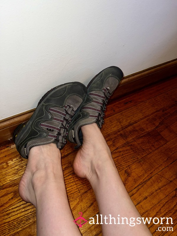 Worn Hiking Shoes - Size 7