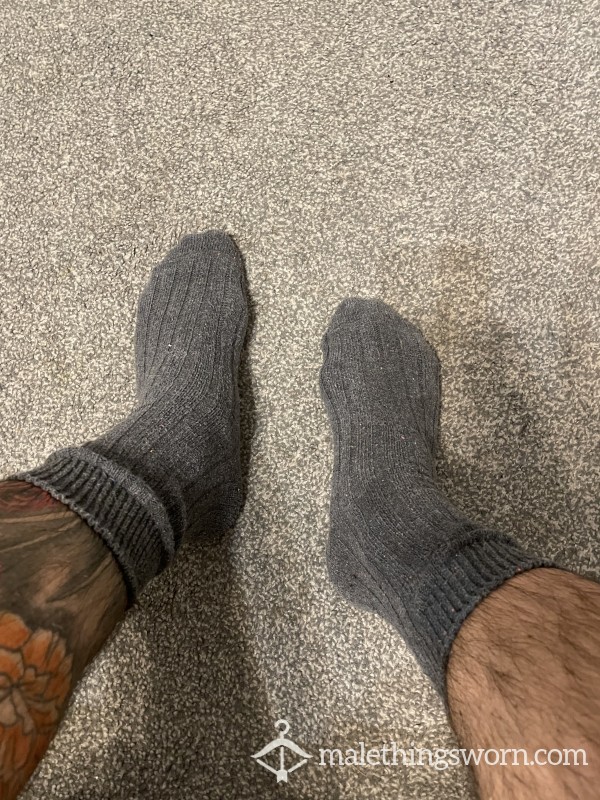 *SOLD* Worn Hiking Socks