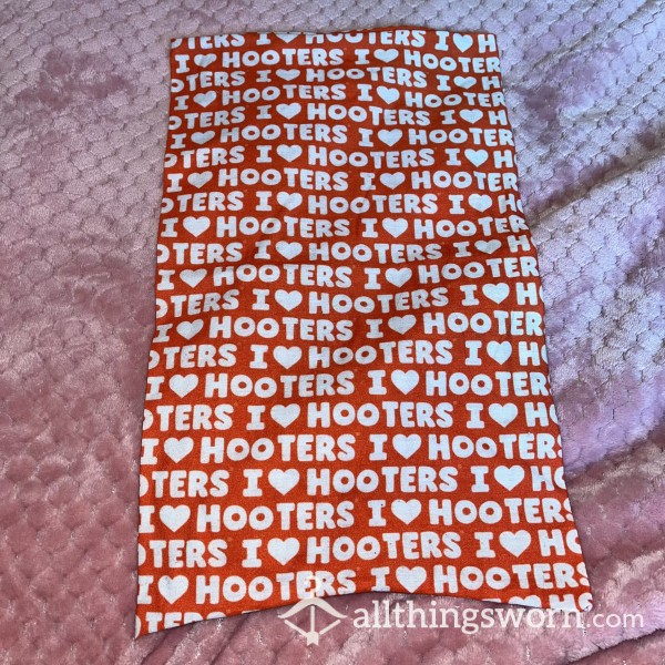 Worn Hooters Girl Mask