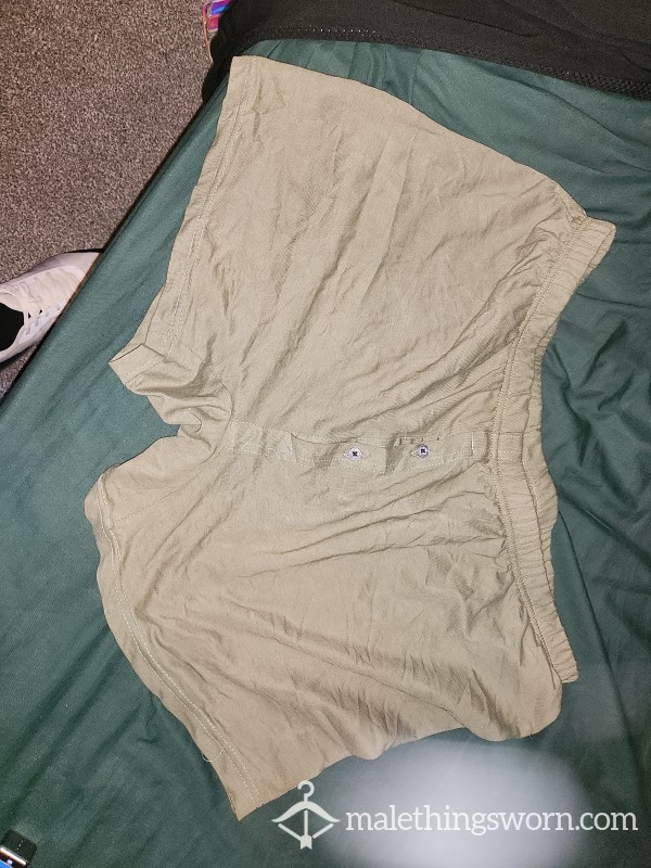 Worn Mens Boxer Shorts. Size XXL