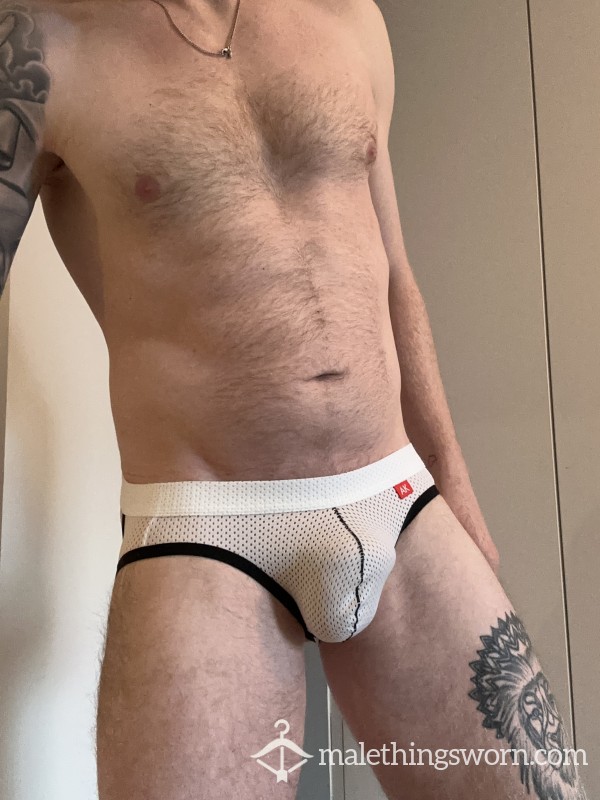 Worn Mesh Gym Jock