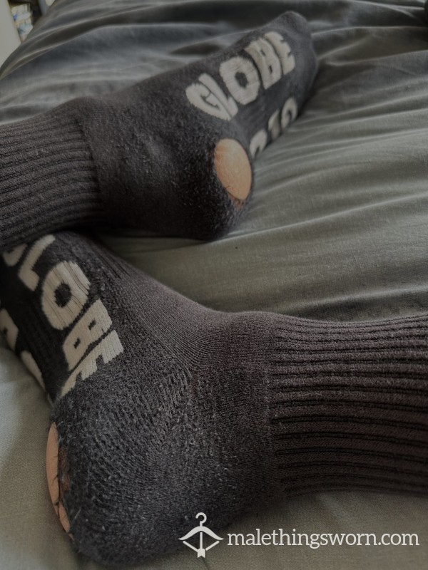 Worn Out Glove Brand Socks Black Customisable