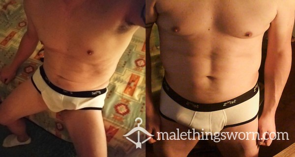 【SOLD】Well-worn White 2(x)ist Briefs