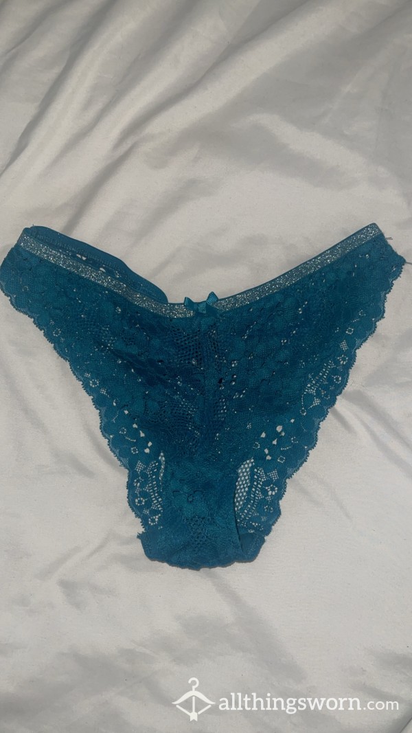 Worn Pretty Blue Knickers