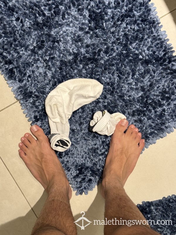 Worn Sweaty Socks+ C*m