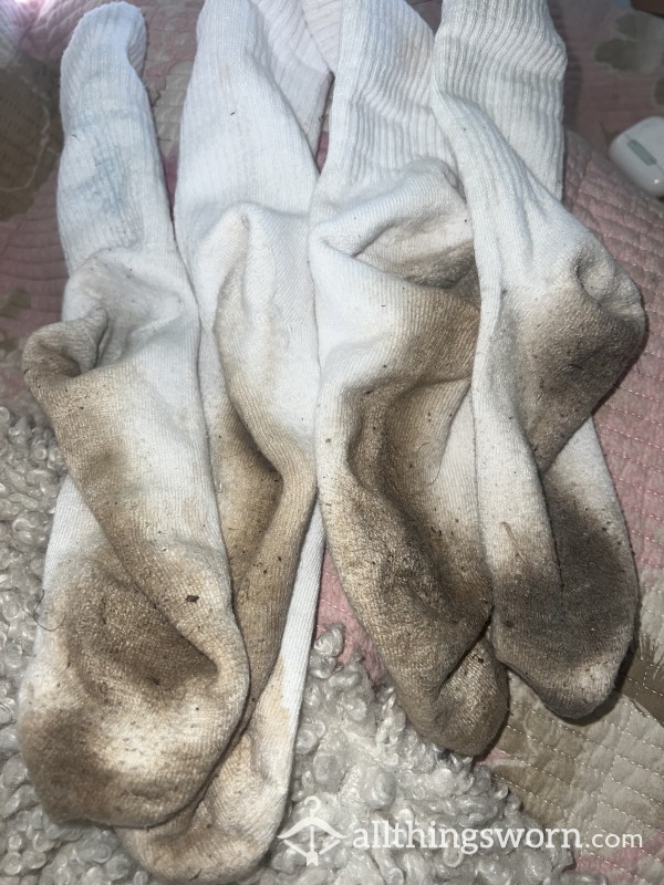 Worn Sweaty Socks