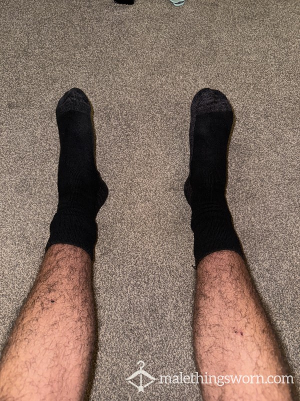 Worn Sweaty Work Socks