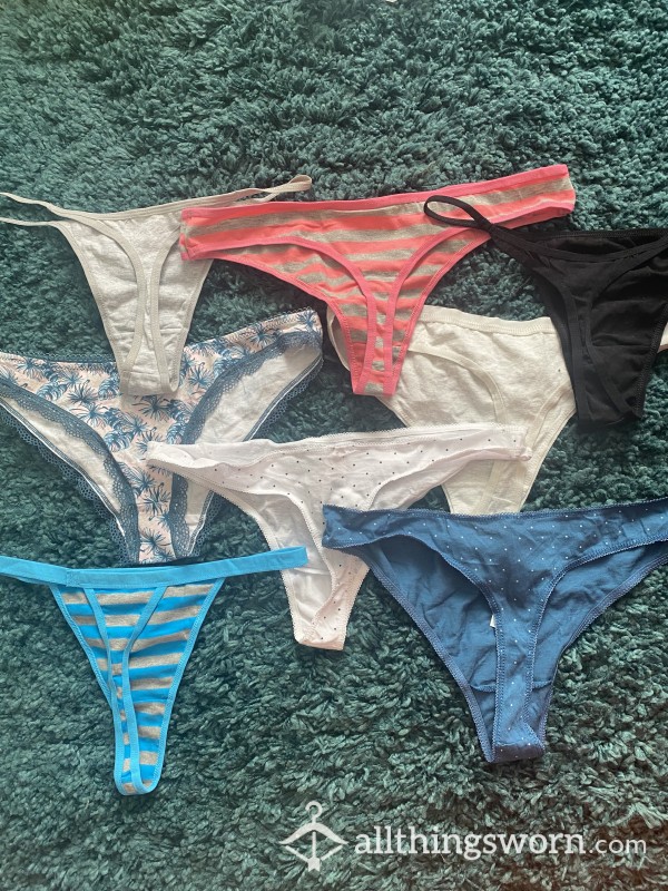 Worn To Order Thongs 24 Hours Wear