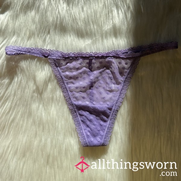 Wysteria Purple G-String