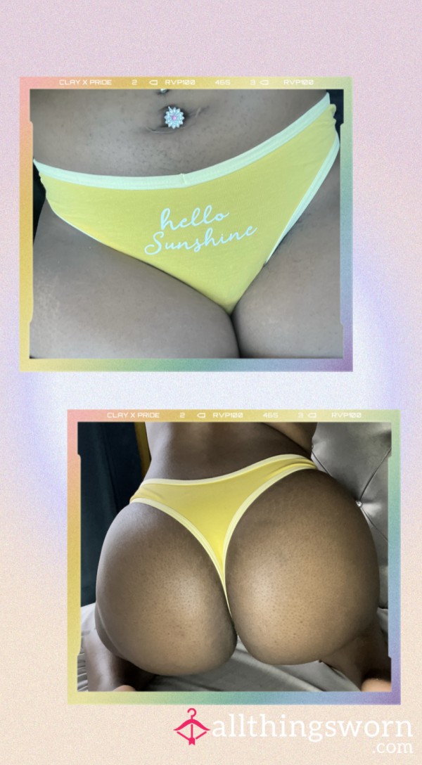 Yellow Thong