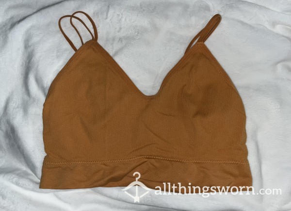 Yellow V-Neck Bralette XXL