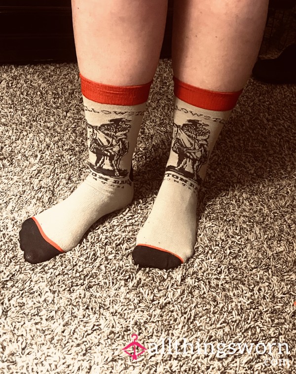 Yellowstone Socks… Worn 24 Hours But I Can Go Longer…