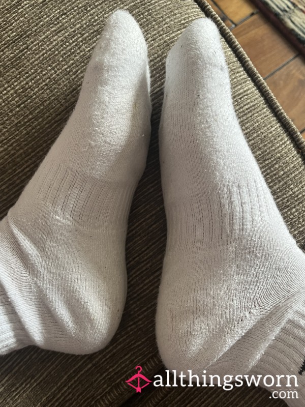 UsedBlackTrainerSocks